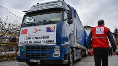 Photo of Dva kamiona humanitarne pomoći Crvenog polumjeseca Turske stigla u BiH
