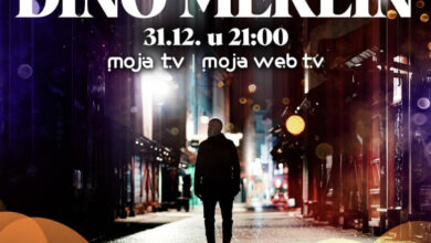 Photo of Novogodišnji show Dine Merlina ekskluzivno na Moja TV i Moja webTV
