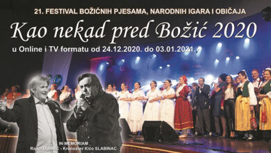 Photo of Održan festival ‘Kao nekad pred Božić 2020’