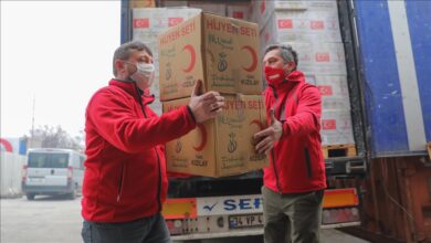 Photo of Dva kamiona humanitarne pomoći Crvenog polumjeseca Turske stigla u BiH