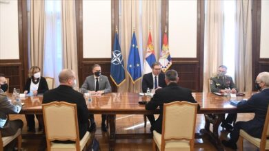 Photo of Beograd: Vučić i Burk razgovarali o saradnji Srbije i NATO-a