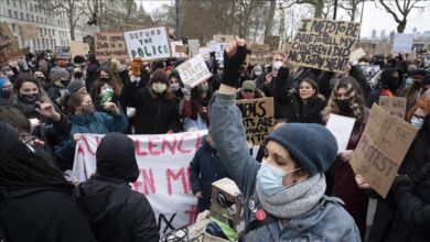 Photo of Održani protesti zbog policijske intervencije na komemorativnom skupu