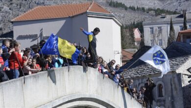Photo of Skok sa Starog mosta u čast Dana nezavisnosti BiH