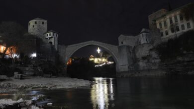 Photo of Ugašena svjetla na mostarskom Starom mostu