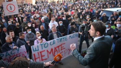Photo of BiH: U Banjaluci održan protest zbog epidemioloških i mjera podrške najpogođenijim djelatnostima