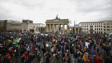 Photo of Njemačka: U Berlinu protesti aktivista za borbu protiv klimatskih promjena 
 Njemačka: U Berlinu protesti aktivista za borbu protiv klimatskih promjena