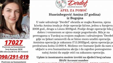 Photo of BiH: Udruženje žena “Đerđef” pokrenulo apel za pomoć za Aminu Huseinbegović