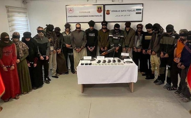 Turkiye uhapsila 18 terorista YPG/PKK i ISIS-a u sjevernoj Siriji Turkiye uhapsila 18 terorista YPG/PKK i ISIS-a u sjevernoj Siriji