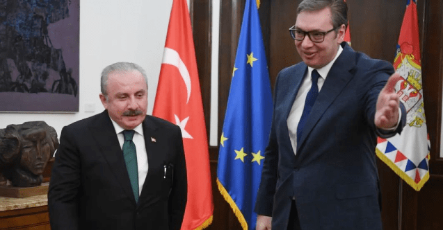 Vučić i Sentop razgovarali o dinamici bilateralnih odnosa i ekonomske saradnje Srbije i Turkiye Vučić i Sentop razgovarali o dinamici bilateralnih odnosa i ekonomske saradnje Srbije i Turkiye