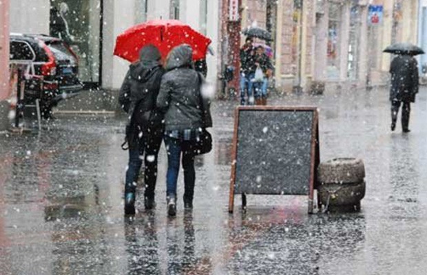 U Bosni jutros oblačno s kišom i susnježicom, u Hercegovini uglavnom kiša U Bosni jutros oblačno s kišom i susnježicom, u Hercegovini uglavnom kiša