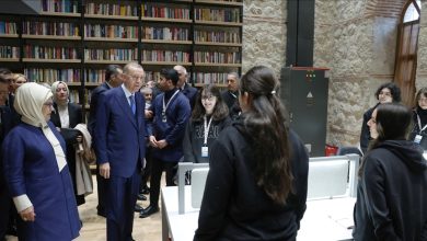Photo of Erdogan na otvaranju biblioteke u Istanbulu: Uređena je po uzoru na bogate kulturne centre
