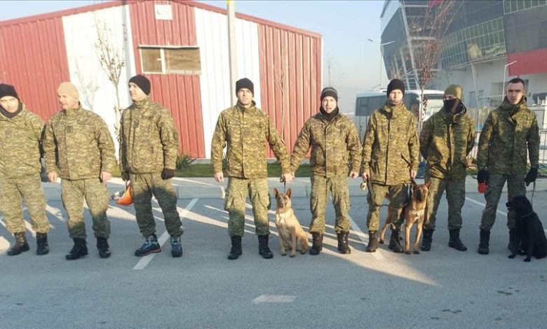Kosovski vojnici deluju u operaciji traganja i spasavanja u provinciji Hatay