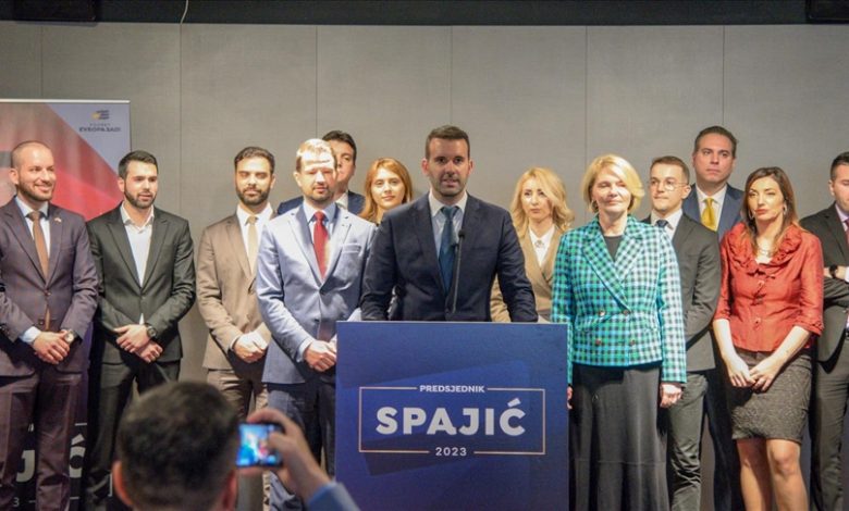 Milojko Spajić kandidat Pokreta Evropa sad za predsjednika Crne Gore