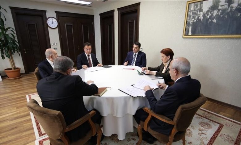 Zajednički kandidat opozicije na predsjedničkim izborima u Turkiye biće poznat 6. marta