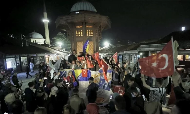 BiH: U Sarajevu slavlje nakon pobjede Erdogana na predsjedničkim izborima