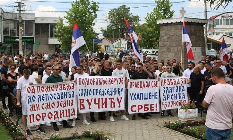 Sa skupa u Gračanici Srbi pozvali na mir i preduzimanje koraka na smirivanju tenzija Sa skupa u Gračanici Srbi pozvali na mir i preduzimanje koraka na smirivanju tenzija