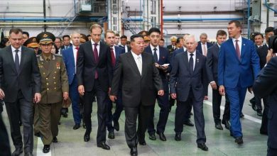 Photo of Rusija: Sjevernokorejski lider Kim obišao fabriku aviona "Yuri Gagarin"
                            
                                Rusija: Sjevernokorejski lider Kim obišao fabriku aviona "Yuri Gagarin"