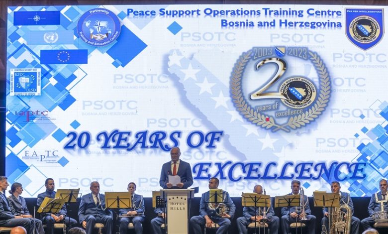 Svečanom akademijom obilježena 20. godišnjica Centra za obuku za operacije podrške miru OS BiH