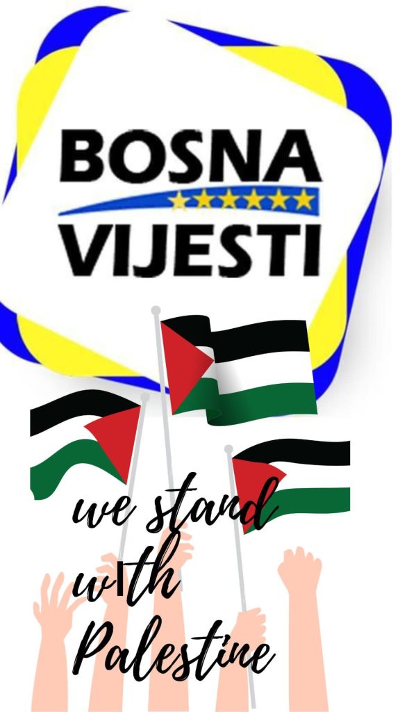 We stand with Palestine