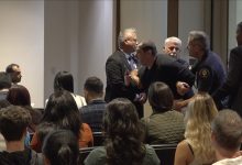 Photo of Policija Los Angelesa intervenisala protiv armenskih demonstranata koji su upali na konferenciju o Turkiye