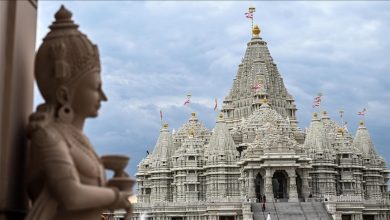 Photo of Najveći američki hinduistički hram završen nakon 12 godina