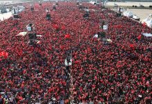 Photo of Desetine hiljada prisutnih na Velikom mitingu za Palestinu u Istanbulu