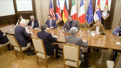 Photo of Beograd: Vučić sa ambasadorima Kvinte i šefom delegacije EU-a