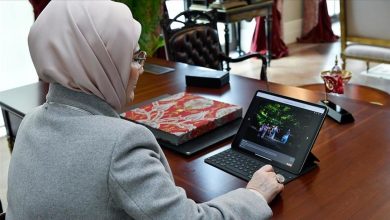 Photo of Emine Erdogan glasala za fotografije godine agencije Anadolu
