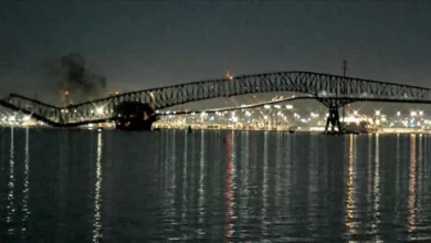 Photo of SAD: Brod udario u most u Baltimoreu i srušio ga, više vozila palo u rijeku
