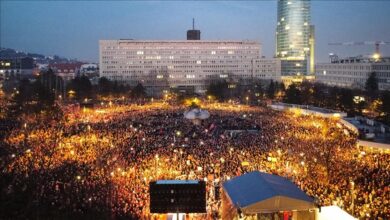 Photo of Masovni antivladini protesti u Bratislavi