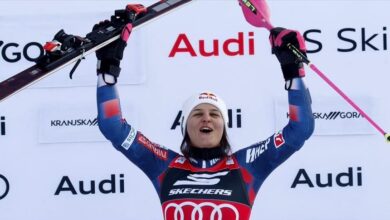 Photo of Zrinka Ljutić trijumfovala u slalomu u Courchevelu
                            
                                Zrinka Ljutić trijumfovala u slalomu u Courchevelu