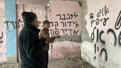 Photo of Anadolu snimio uvredljive grafite izraelskih vojnika o poslaniku Muhamedu u Gazi