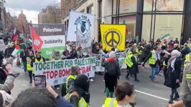 Photo of Marš „Zajedno za Palestinu“ ispunio ulice Londona