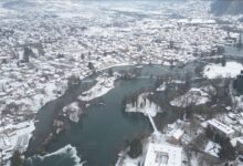 Photo of Proljetno nevrijeme u BiH: Bihać pod snijegom, otežan saobraćaj na planinskim prevojima